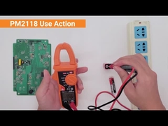 Φορητό ψηφιακό πολύμετρο αυτόματης εμβέλειας Έξυπνος μετρητής AC / DC με ανίχνευση NCV