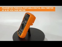 Αληθινή μέτρηση αντίστασης τάσης AC / DC με ψηφιακό πολυμετρικό χειροκίνητο RMS