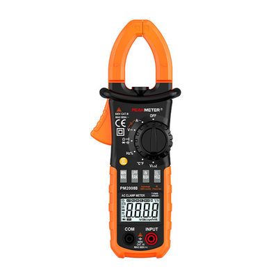 AC/DC Digital 6000 μετρών Clamp Meter με Ammeter Δοκιμή Διοδίων Ωμμέτρηση