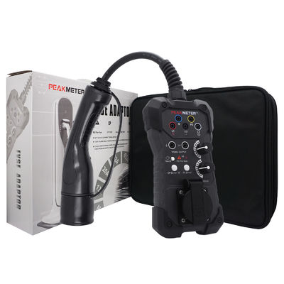 Μέχρι 63A Έλεγχος προσομοίωσης ρεύματος Evse με διαφορετική επιλογή μούχλας PE CP Δοκιμή εκτόξευσης διαρροής